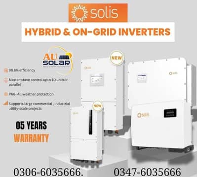 Solis Inverter Hybrid Inverter 8KW 5KW Solar Panels Solar Solutions