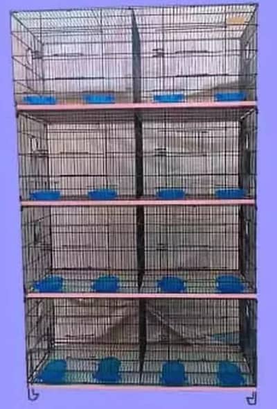 Eight portions cages