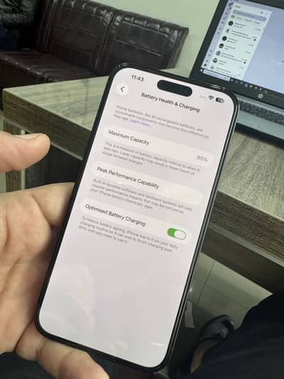 Iphone 14 pro max PTA 256gb black