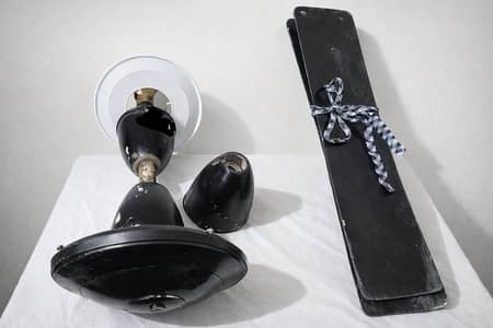 Full Black Ceiling Fan Good Condition lack Celing Fan – Good Condition