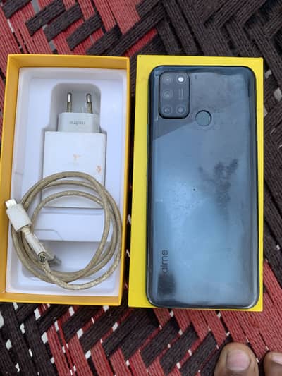 Realme 7i 8/128 with box charge