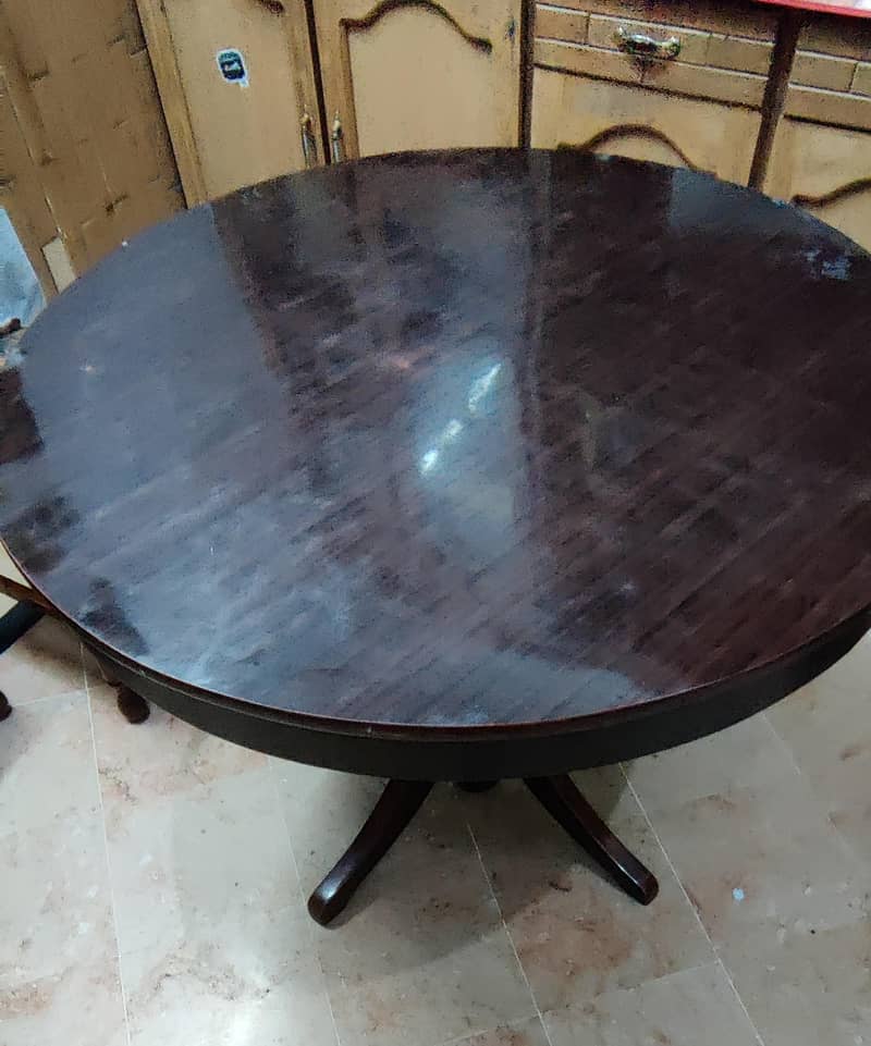 Solid Wood Round Dining Table ( table only) 0