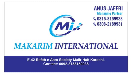 Export Sales & Marketing Manager