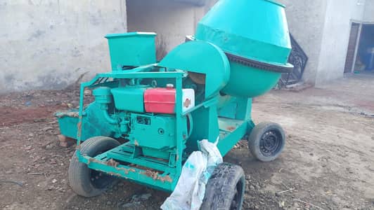 concrete mix machine  full bag 2 nos