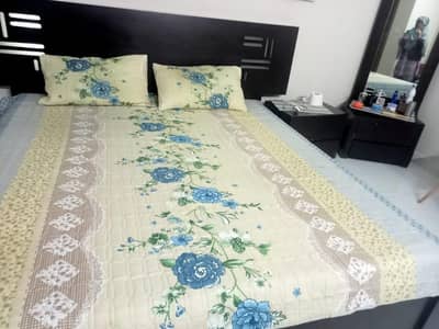 used bed king bed without  mattress
