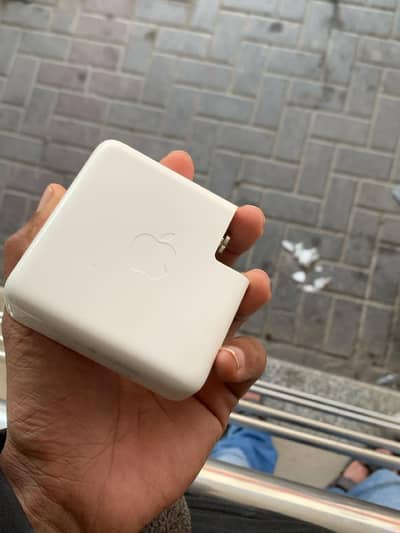 Original MacBook 87W charger slightly used with 10/10 condition