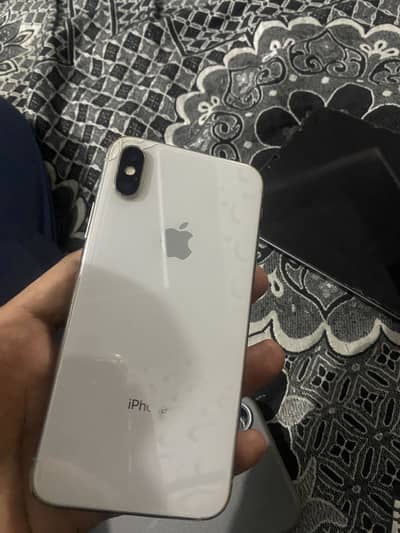 iPhone X PTA approved (64) gb with box