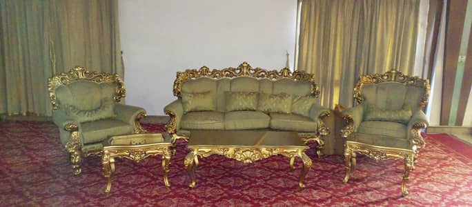 GEO Brand Sofa|  | Royal Sofa Set, Chinioti | Golden Polish Furniture|