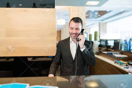 Male Receptionist