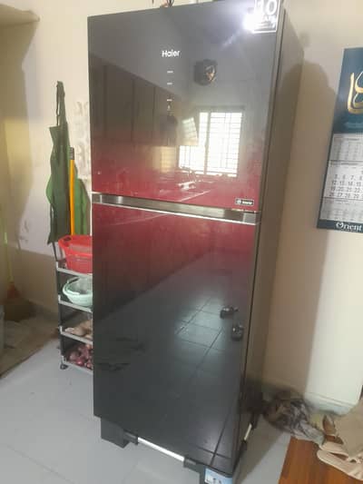Refrigerator - 2 yr used - selling just to upgrade size - medium size