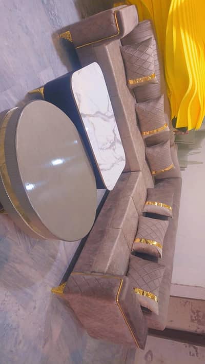 L-shape corner 7 seater