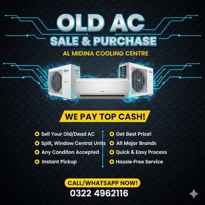 We Purchase Dead & Used Split ACs at Best Rates