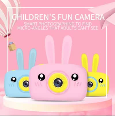 Cartoon Kids Camera *Rs. 2100/-* Random Colors