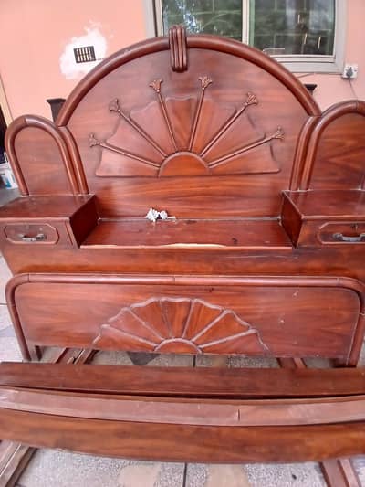 wooden Bed