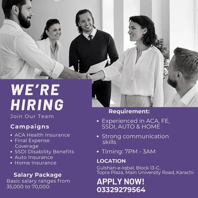 Hiring freshies and experience