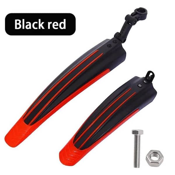 2 Pieces Bicycle Fenders Set Front and Rear Mudguards for Mountain Bikes