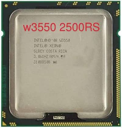 I have 3 Xeon processors w3550,1607 v3,2630 v4