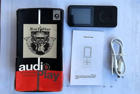 Rock Star | Type C, Bluetooth, MP4 MP3, FM, E-Book, Speaker, 1.8 inch