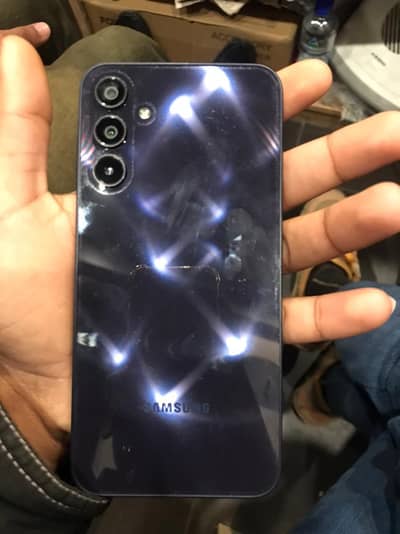 Samsung A15 5G with box & Cable Good Condition RAM 8GB ROM 256 ROM 256