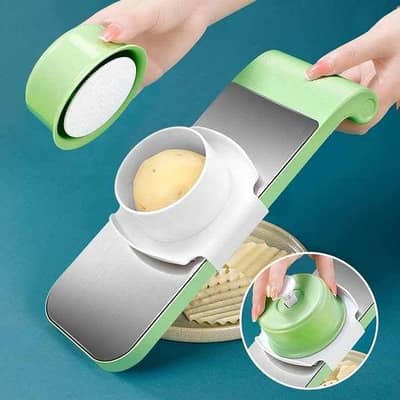 5-in-1 Vegetable Cutter – Multi-Function Slicer & Chopper