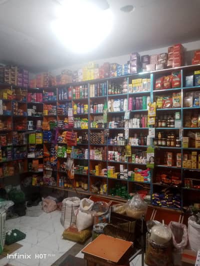 Running Grocery store for sale – 90k+ Daily sale – Samnabad