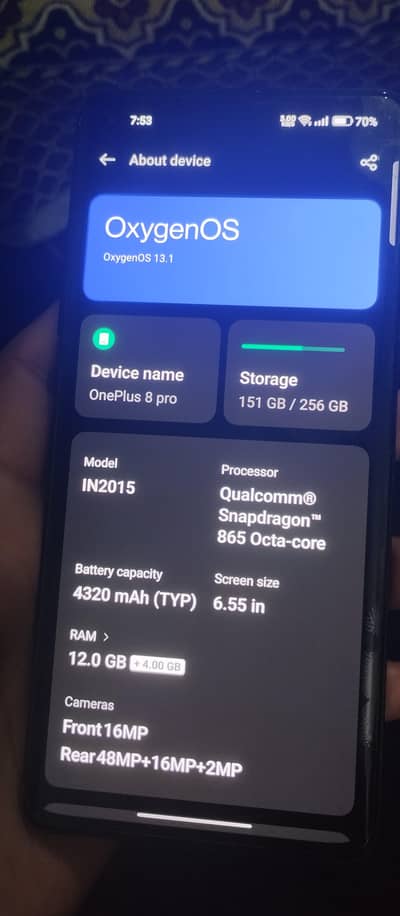 One plus 8 100% original 10/10 condition dual sim 12/256