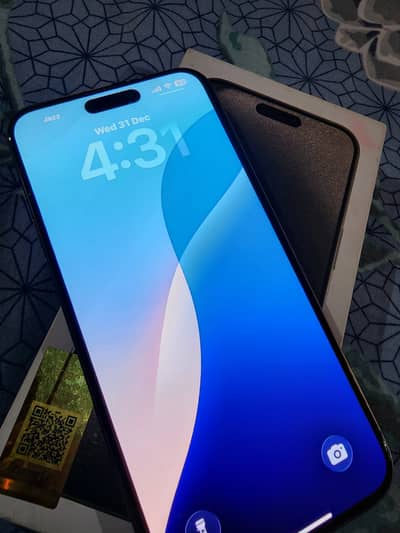 15 Pro Max PTA Approved 256 GB Natural Titanium