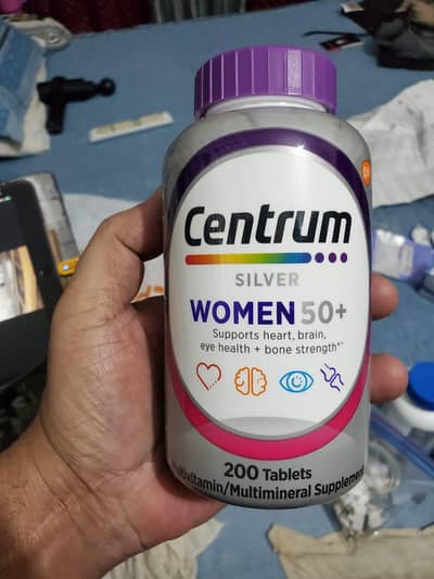 centrum Siler women 50+/200 TAB /HEART BRAIN EYE HEALTH BONE STRENGTH