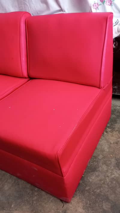 3 Seater pure leather sofa