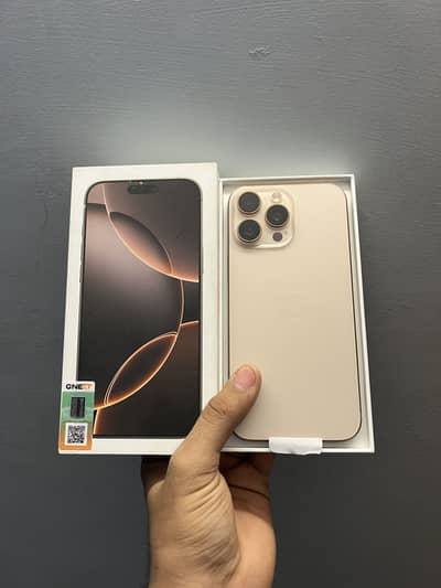 iPhone 16 pro max 256gb pta APROVED with box all ok