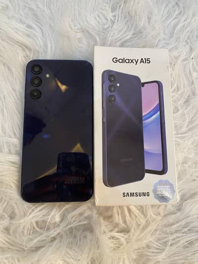 Samsung a15 - 8/256GB with Box