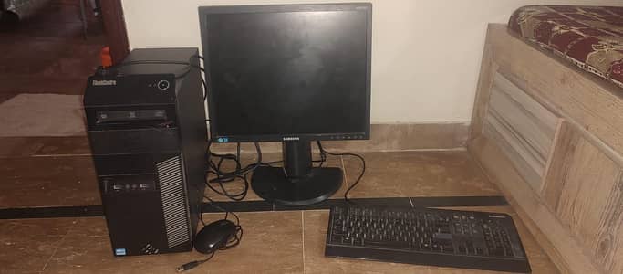 Core i3 2nd Generation Computer with LCD, Good Condition