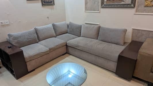 5 see eater L shape Sofa set
