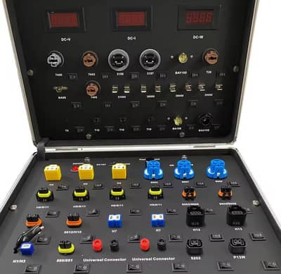 Car Light Bulb Power Test Box DC12V Auto LED Bulb LCD Screen Tester 11