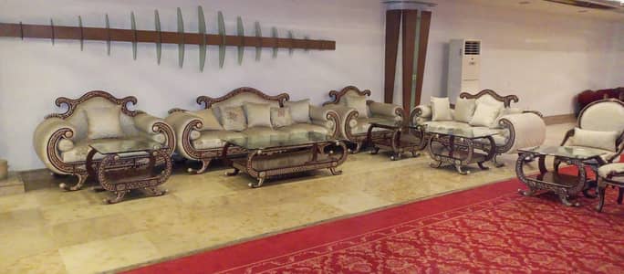 GEO Brand Sofa|  | Royal Sofa Set, Chinioti | Golden Polish Furniture|
