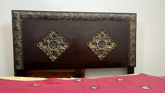 Double Bed with mattress for sale (used)