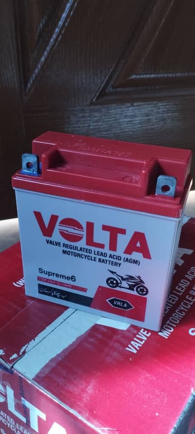 VOLTA SUPREME DRY BATTERY (12V-5ah) for Suzuki 110,YBR,YBZ,CB125F,150F