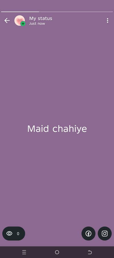 need maid for kids for 24 hours