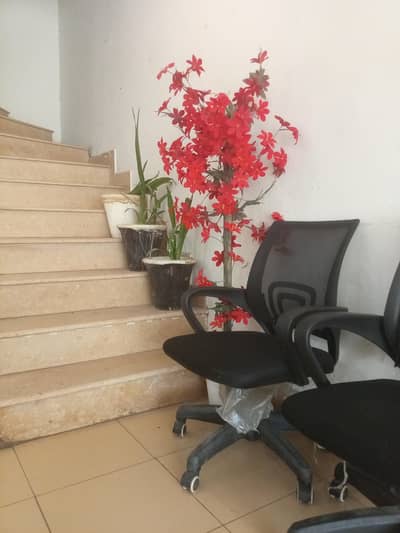 office chairs and tables used