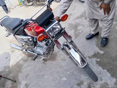 cg 125 special edition silver