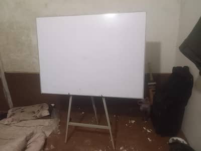 White board with stand