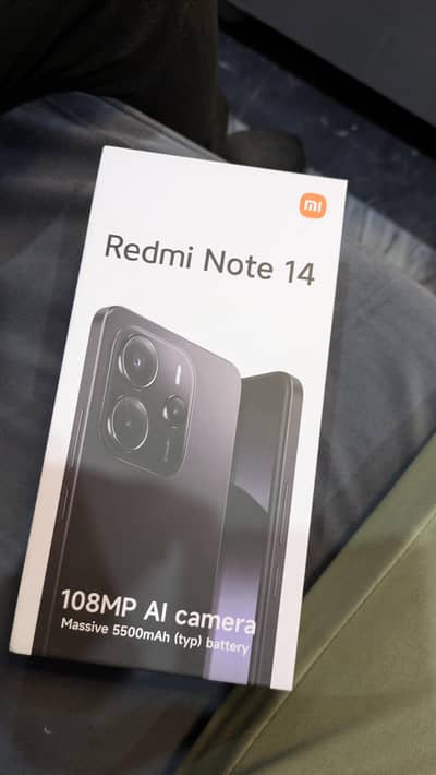 Redmi note 14 brand new just open. box. warranty non active 256gb