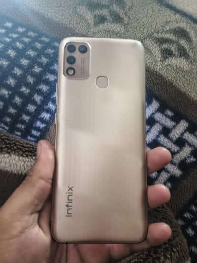Infinix hot 11 play, one handed used mobile