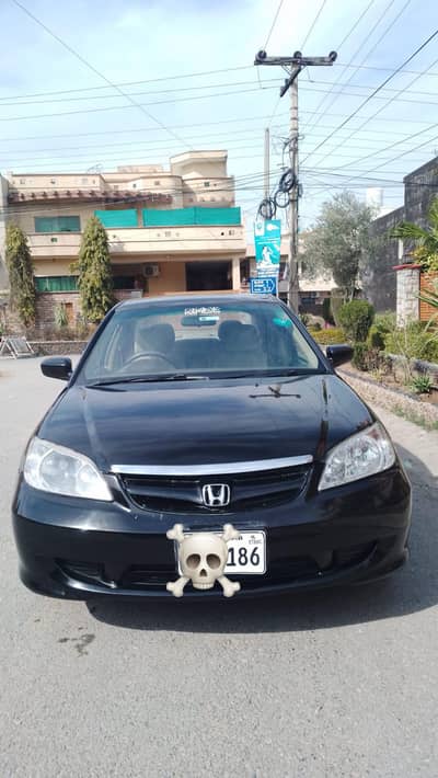 Honda Civic Exi 2005 Lahore number