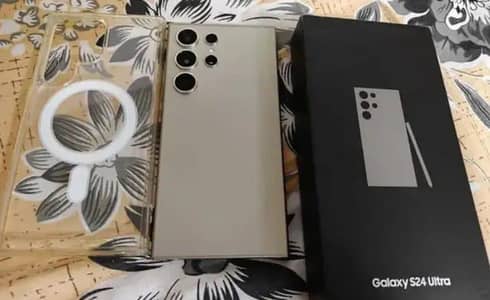 Samsung Galaxy S24 ultra complete box