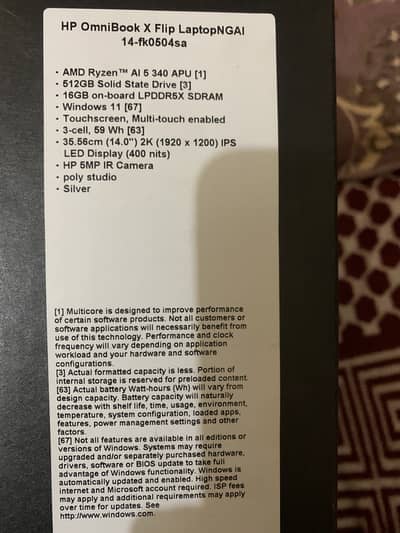 HP OmniBook X Flip LaptopNGAl