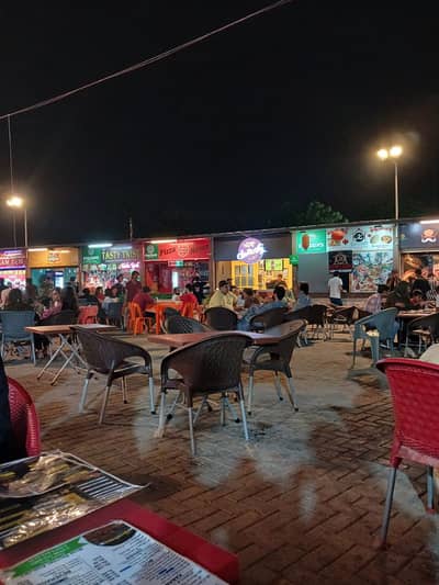 Food Court Space Available in Commercial Hub along Massive Rental Return of Gulberg III, Lahore