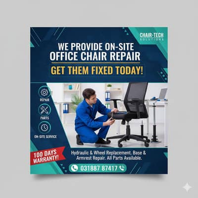 Professional Office Chair Repairing services Home chair repair service