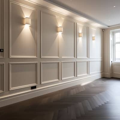 pvc wall/wall moulding/wall decor/wall art/French wall panel moulding