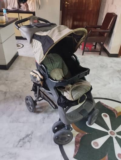 Baby stroller baby pram Evenflo comfortfold advanced fold imported